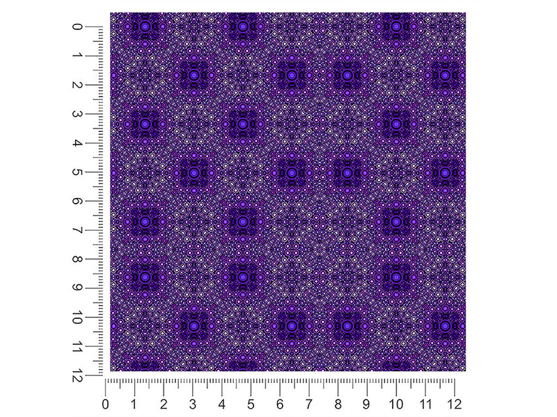 electric indigo mosaic 1ft x 1ft Craft Sheets