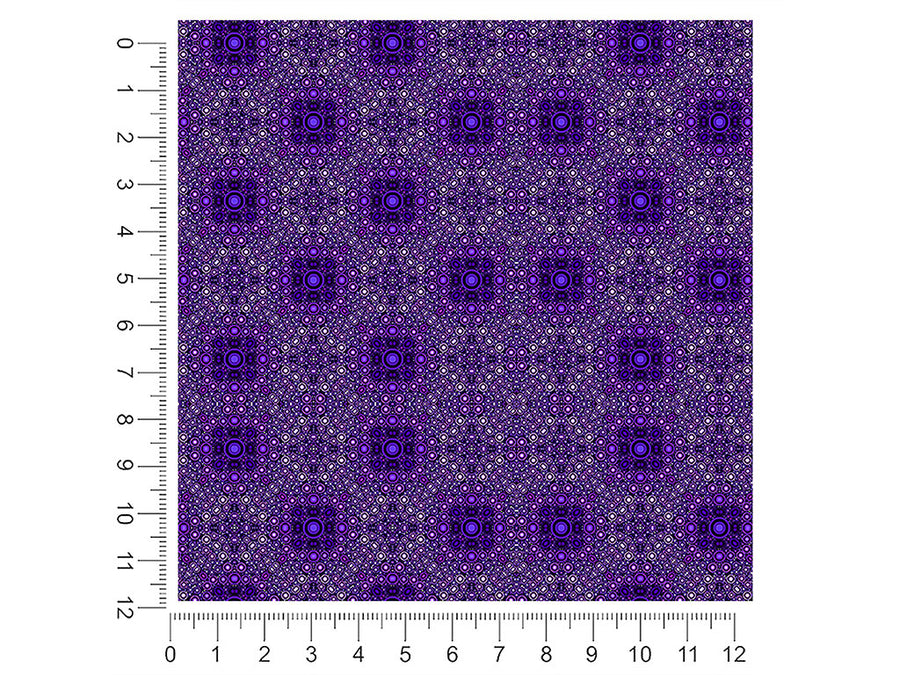 electric indigo mosaic 1ft x 1ft Craft Sheets