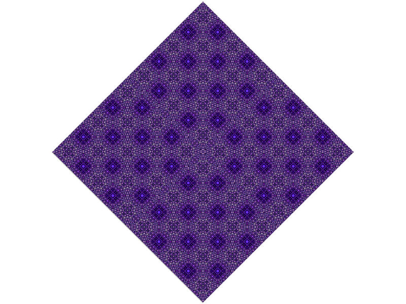 Electric Indigo Mosaic Vinyl Wrap Pattern