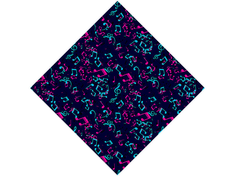 Electric Notes Music Vinyl Wrap Pattern
