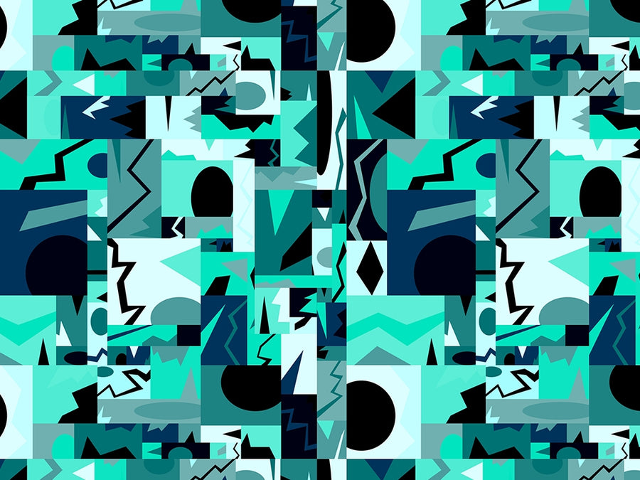 Electrify Me Mosaic Vinyl Wrap Pattern~Rwraps Series 914 Digitally Printed Vinyl Wrap~0