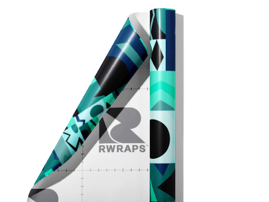 Electrify Me Mosaic Wrap Film Sheets~Rwraps Series 914 Electrify Me Mosaic Scrolled Sheet~3