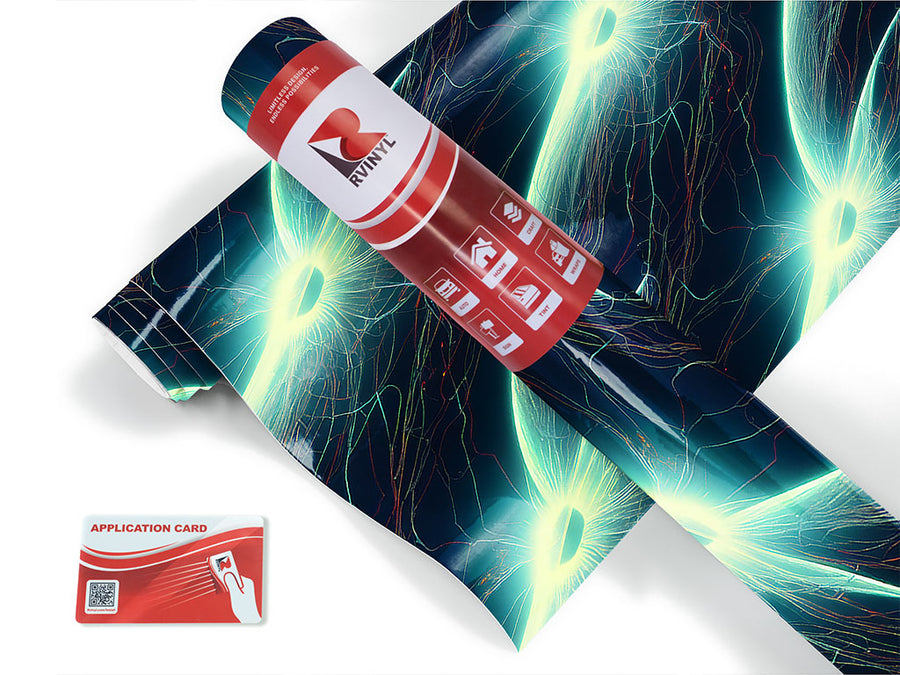 electron explosion science fiction Craft Vinyl Roll