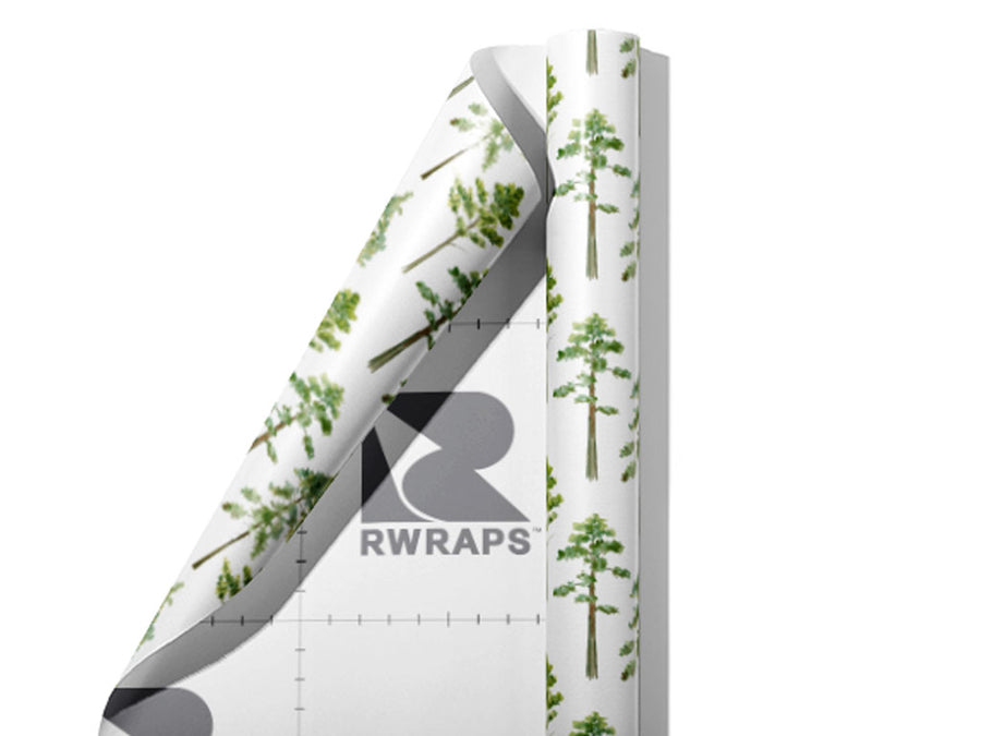 Elegant Evergreens Camping Wrap Film Sheets~Rwraps Series 914 Elegant Evergreens Camping Scrolled Sheet~3