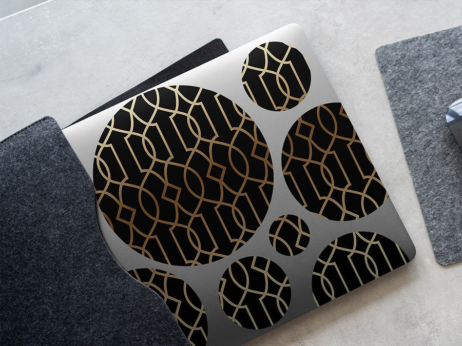 elevator cage art deco DIY Laptop Stickers