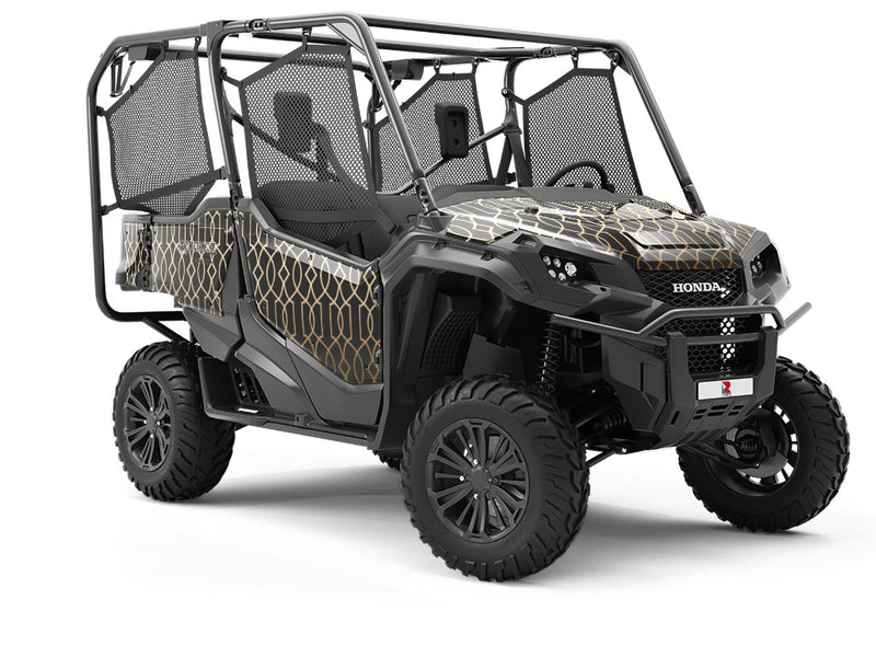Elevator Cage Art Deco Utility Vehicle Vinyl Wrap