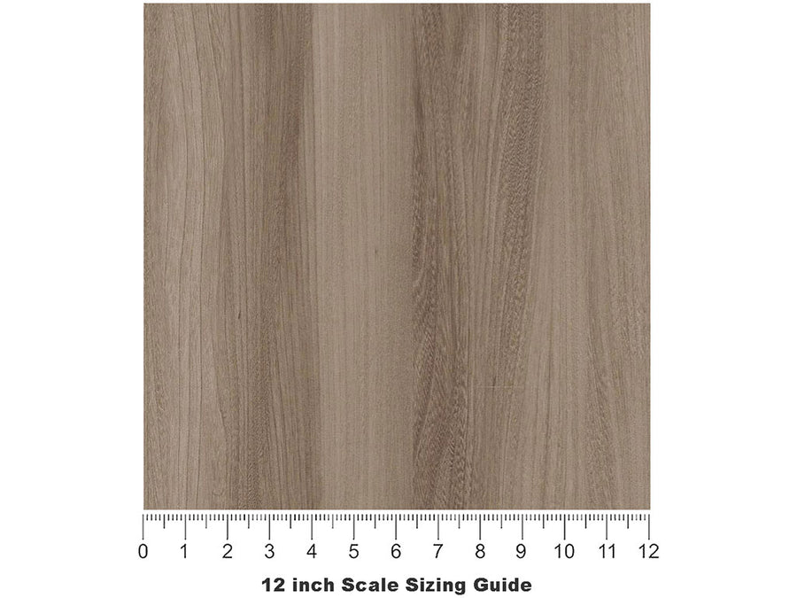 Elm Name3 Woodgrain Vinyl Film Pattern Size 12 inch Scale~Rwraps Elm Name3 Woodgrain Sizing Chart~3