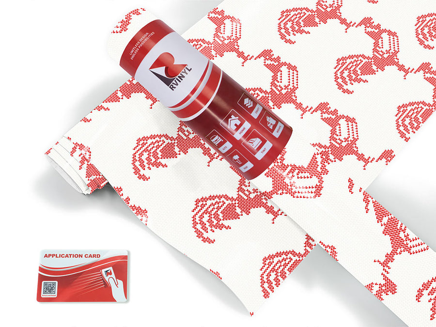 embroidered stud bird Craft Vinyl Roll