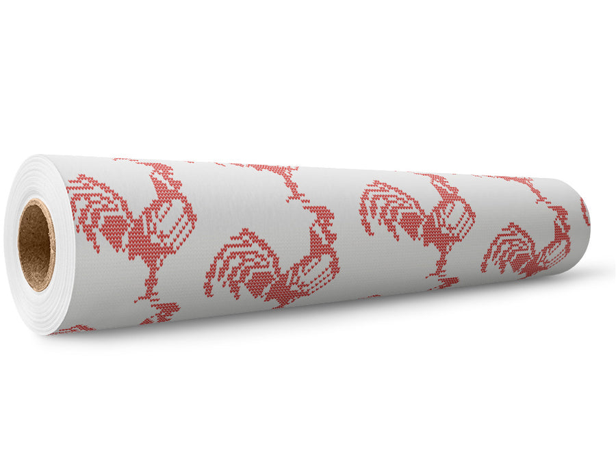 Embroidered Stud Birds Wrap Film Wholesale Roll~Rwraps Series 914 Digitally Printed Vinyl Roll~5