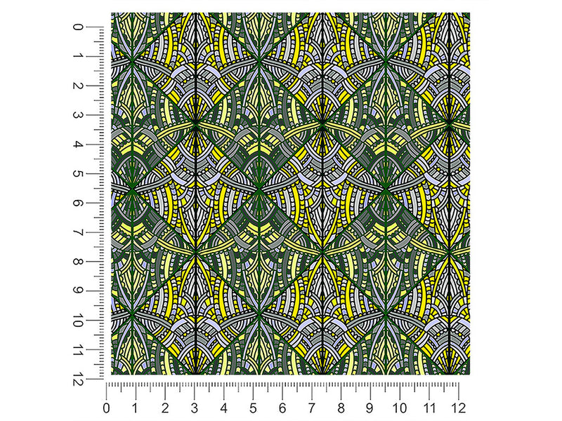 emerald city art deco 1ft x 1ft Craft Sheets
