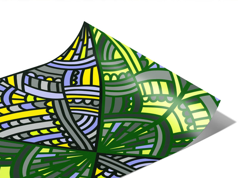 Emerald City Art Deco Vinyl Wraps~Rwraps Series 914 Digitally Printed Vinyl Wrap~0