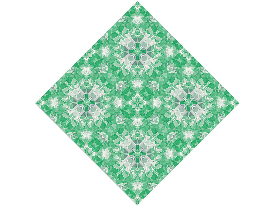 Emerald Tile Vinyl Wrap Pattern