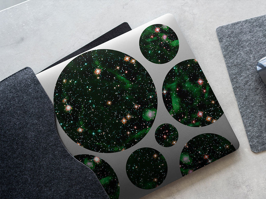 emerald seas science fiction DIY Laptop Stickers
