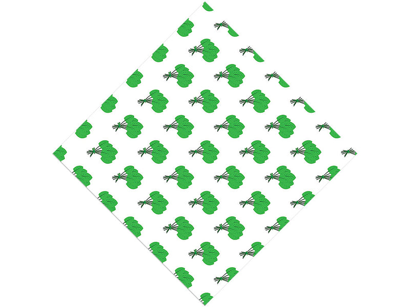 Emperor Spinach Vegetable Vinyl Wrap Pattern