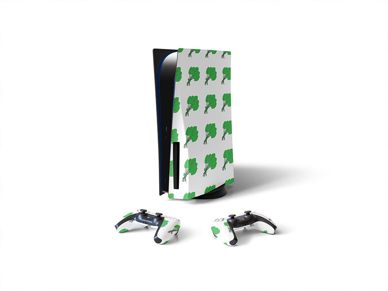 emperor spinach vegetable Sony PS5 DIY Skin