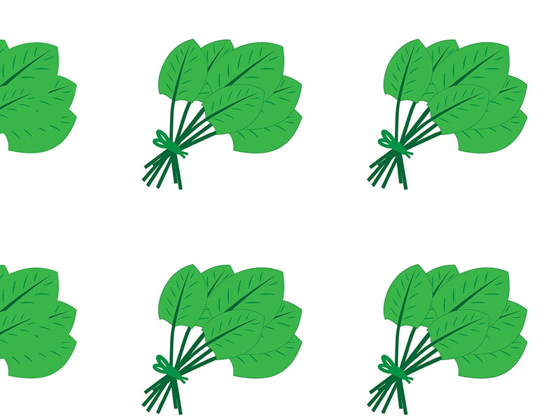 Emperor Spinach Vegetable Vinyl Wrap Pattern~Rwraps Series 914 Digitally Printed Vinyl Wrap~0