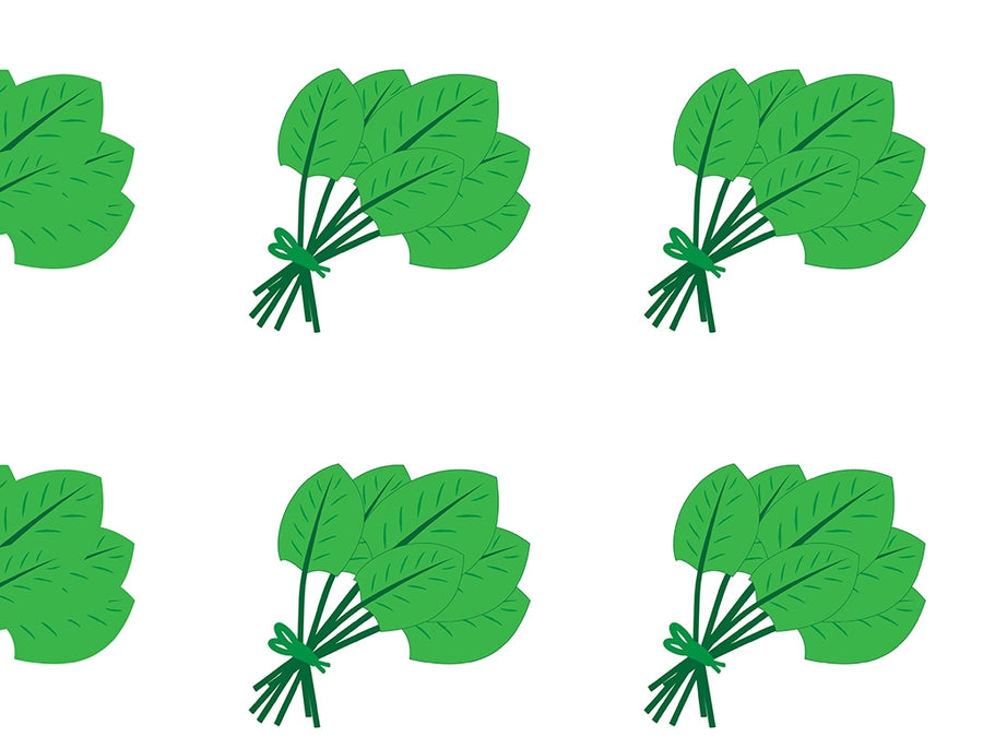Emperor Spinach Vegetable Vinyl Wrap Pattern~Rwraps Series 914 Digitally Printed Vinyl Wrap~0
