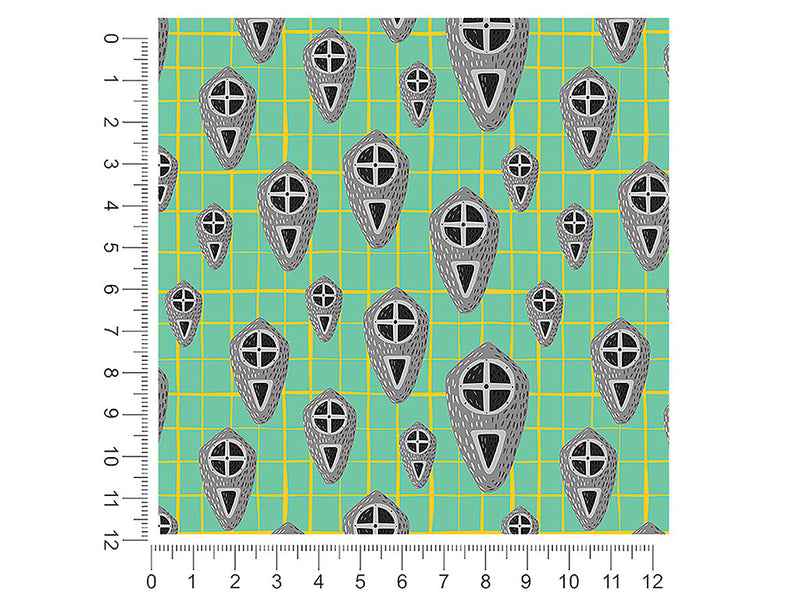 enchanted shield fantasy 1ft x 1ft Craft Sheets