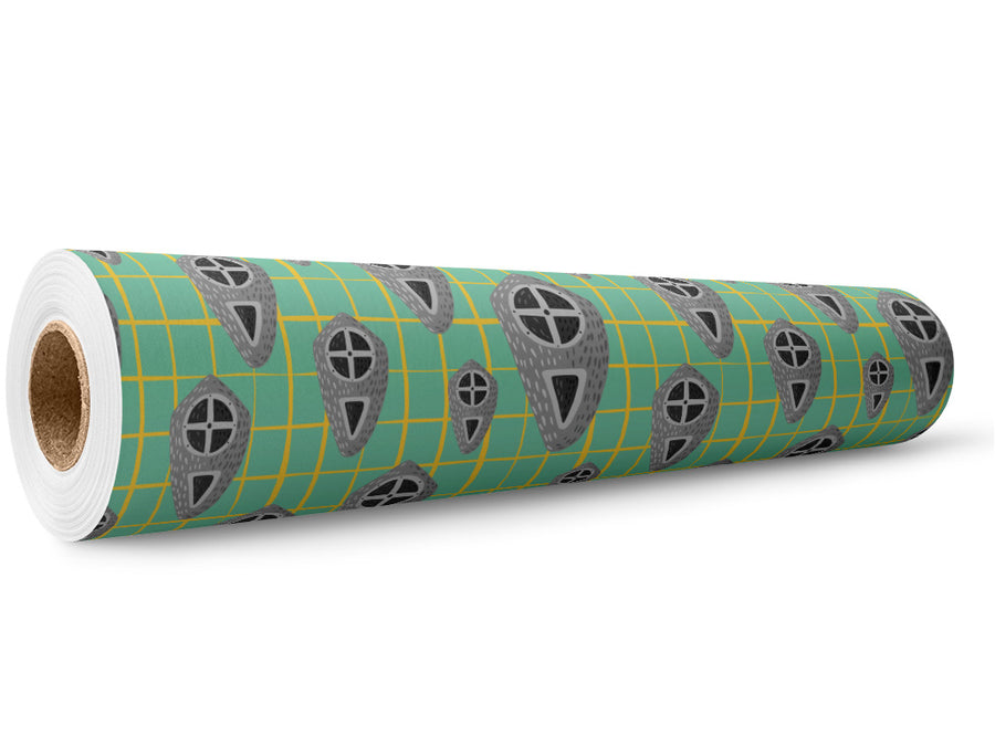 Enchanted Shield Fantasy Wrap Film Wholesale Roll~Rwraps Series 914 Digitally Printed Vinyl Roll~5
