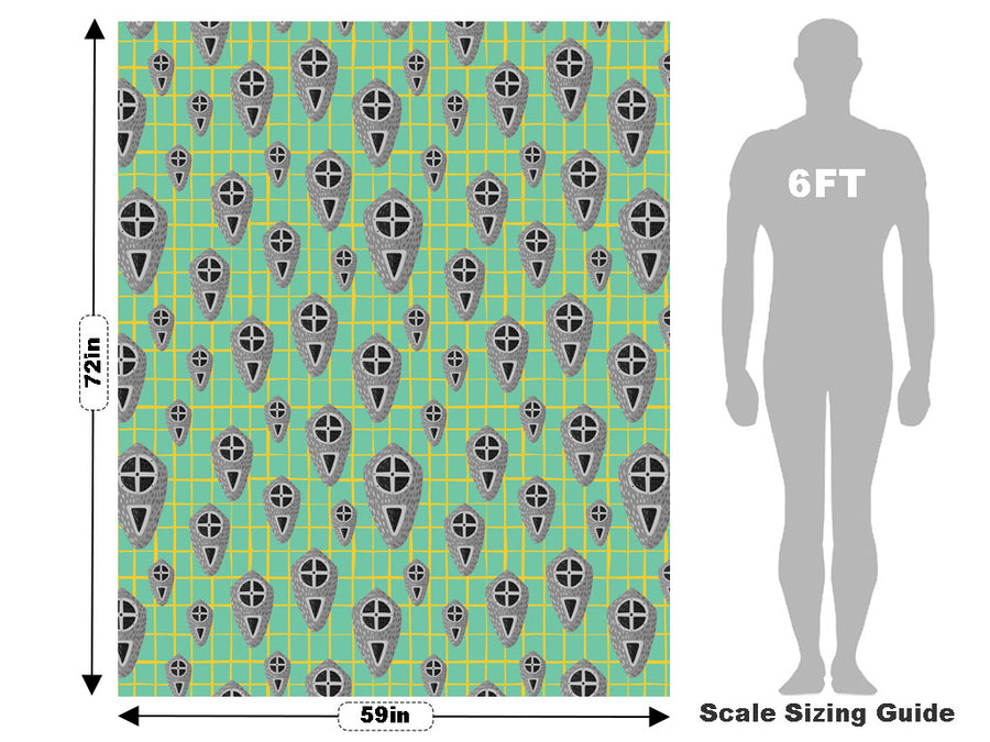 Enchanted Shield Fantasy Vehicle Wrap Scale~Rwraps Series 914 Enchanted Shield Fantasy Measurements~1