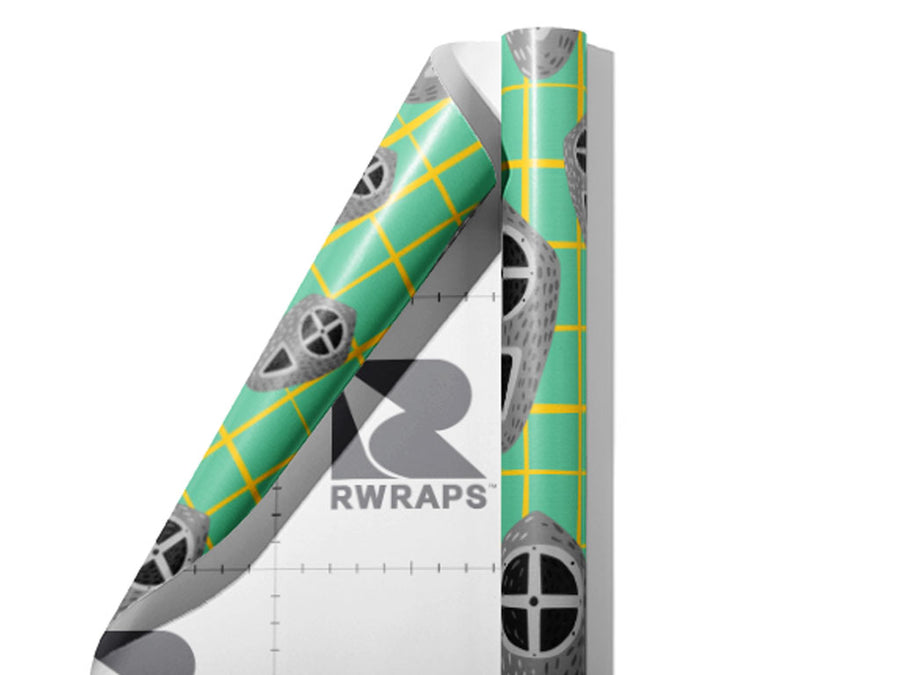 Enchanted Shield Fantasy Wrap Film Sheets~Rwraps Series 914 Enchanted Shield Fantasy Scrolled Sheet~3