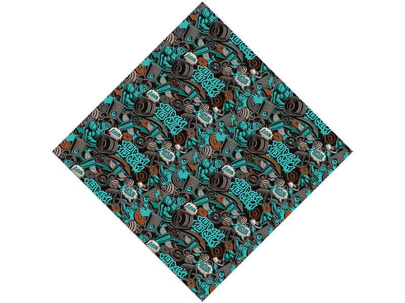 End to End Graffiti Vinyl Wrap Pattern