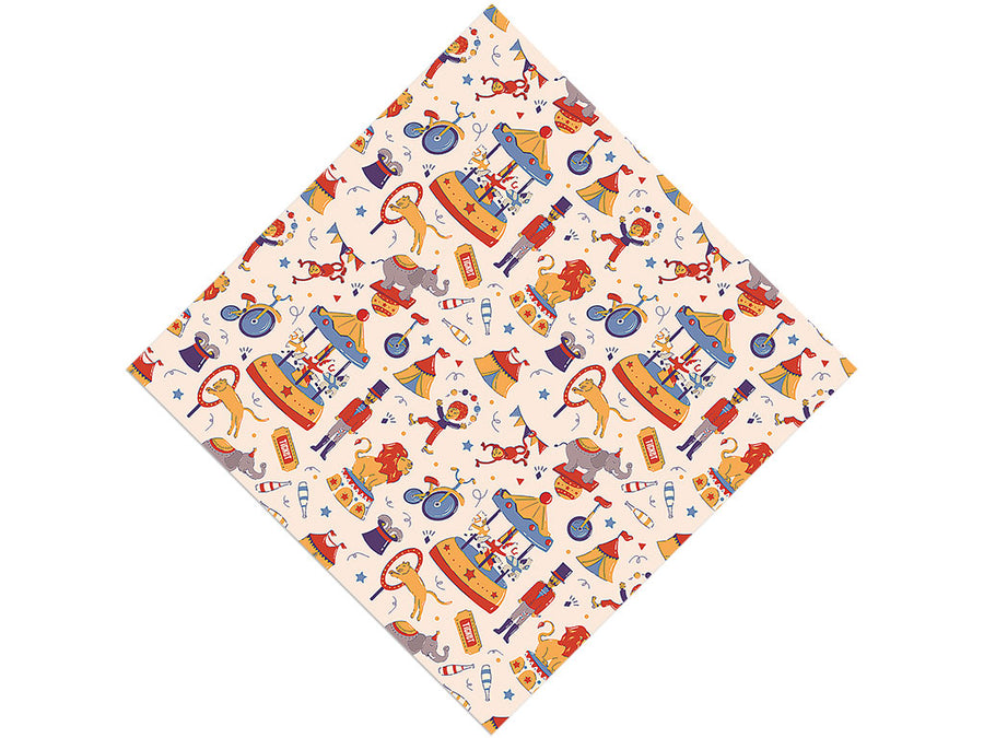 Endless Joy Circus Vinyl Wrap Pattern