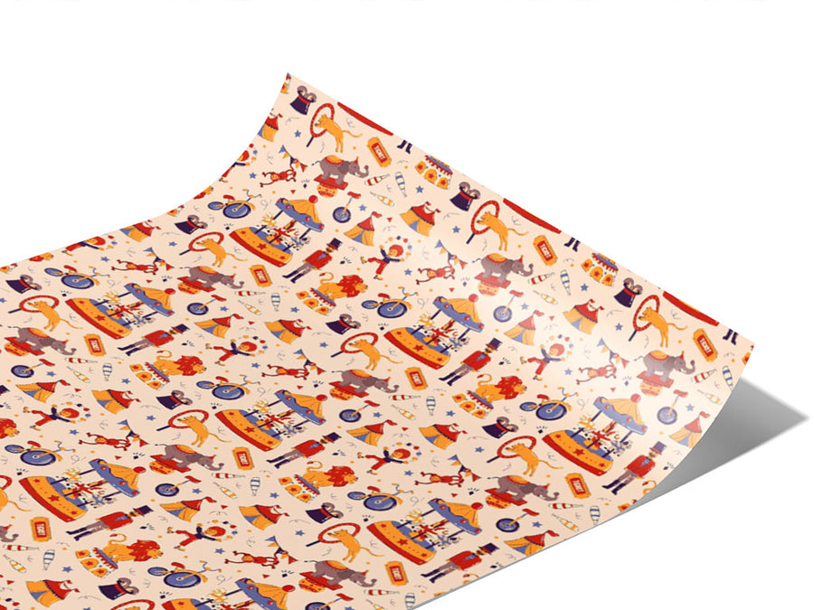 Endless Joy Circus Vinyl Wraps~Rwraps Series 914 Digitally Printed Vinyl Wrap~0