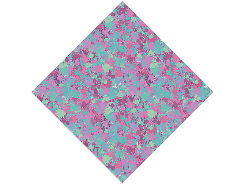 Endless Memories Paint Splatter Vinyl Wrap Pattern
