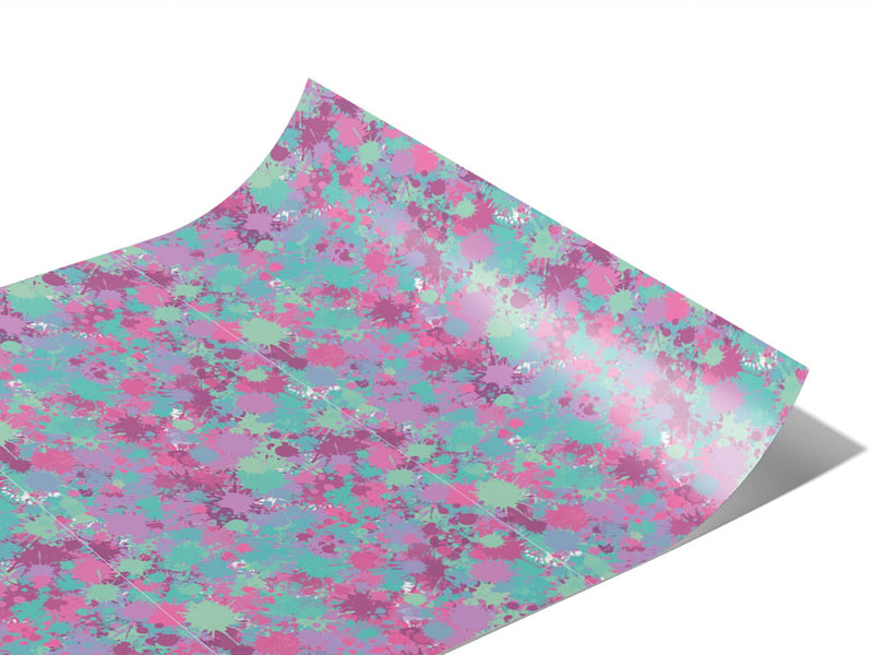 Endless Memories Paint Splatter Vinyl Wraps~Rwraps Series 914 Digitally Printed Vinyl Wrap~0