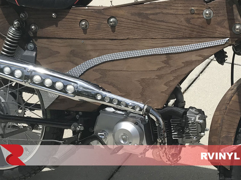 Engine Turn Craft Vinyl DIY Motorcycle Trim