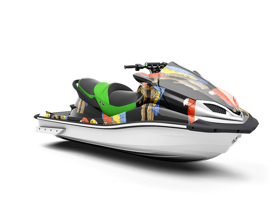 Epimenides Paradox Birds Jet Ski Vinyl Customized Wrap