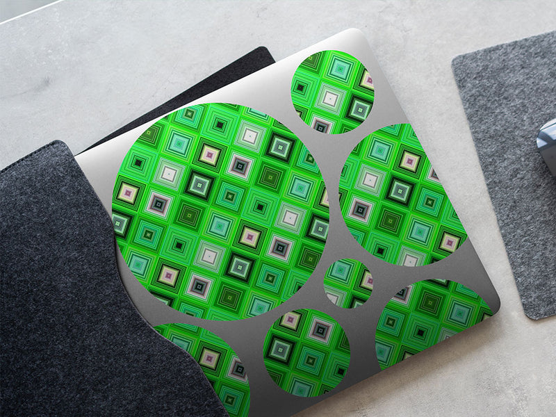 erins fancy mosaic DIY Laptop Stickers