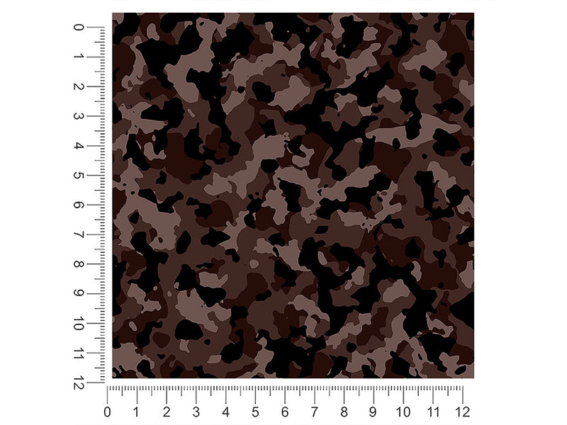 espresso flecktarn camouflage 1ft x 1ft Craft Sheets