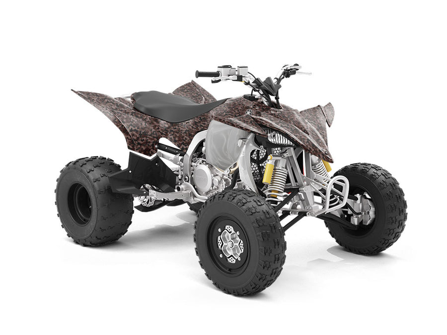 Espresso Flecktarn Camouflage ATV Wrapping Vinyl