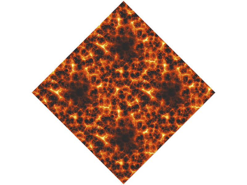Evacuation Order Lava Vinyl Wrap Pattern