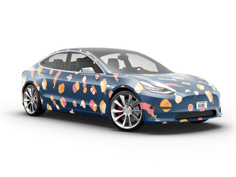 Evening Dessert Food Vehicle Vinyl Wrap