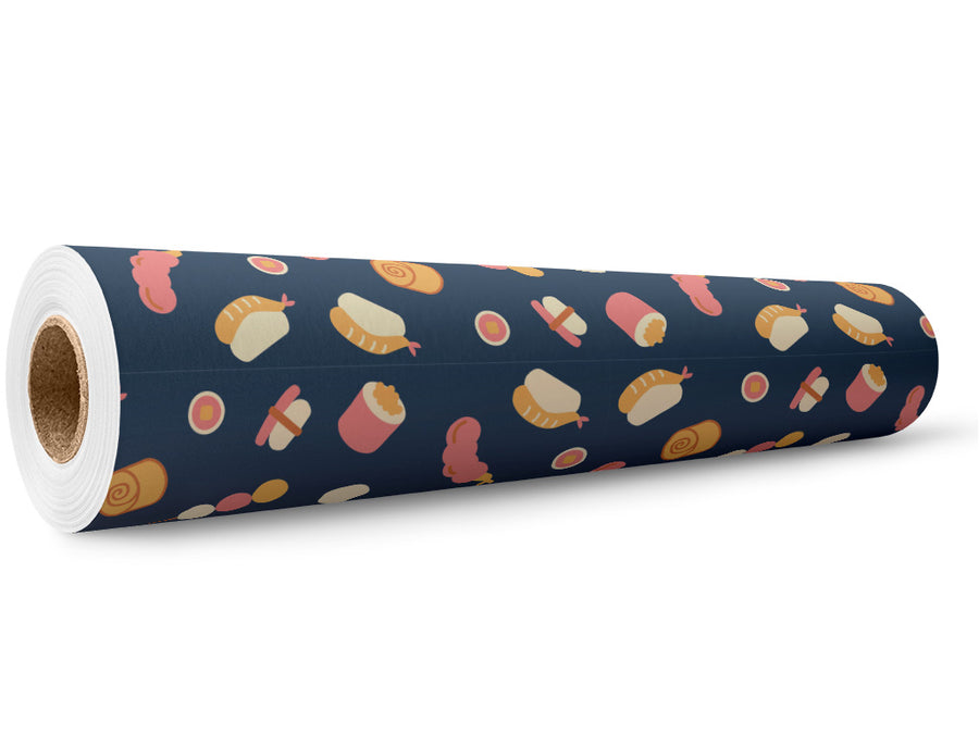Evening Dessert Food Wrap Film Wholesale Roll~Rwraps Series 914 Digitally Printed Vinyl Roll~5