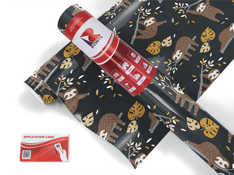 evening nap animal Craft Vinyl Roll