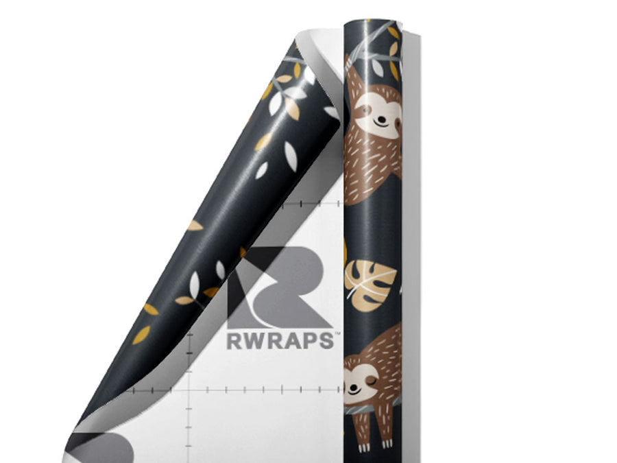 Evening Nap Animal Wrap Film Sheets~Rwraps Series 914 Evening Nap Animal Scrolled Sheet~3