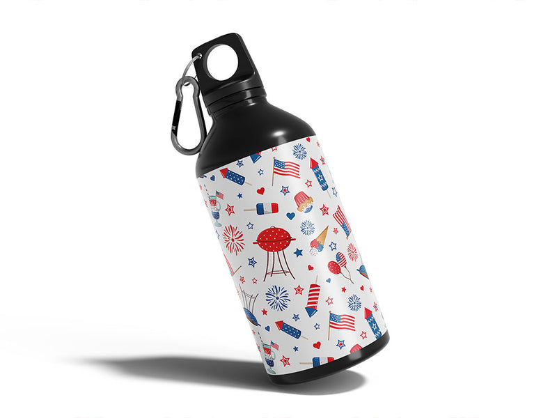 evening prep Water Bottle DIY Stickers