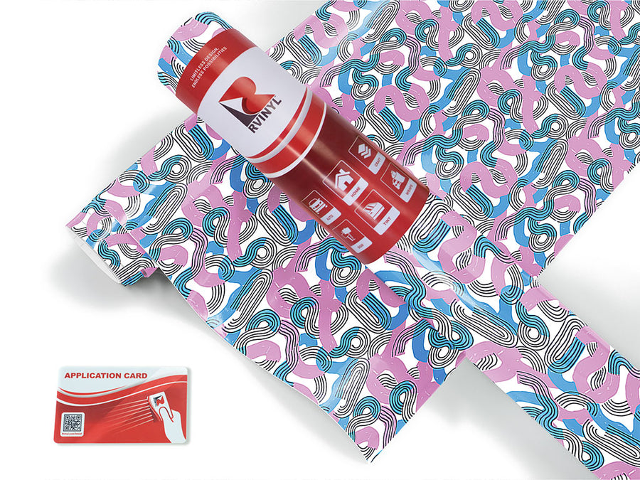 evil girl graffiti Craft Vinyl Roll