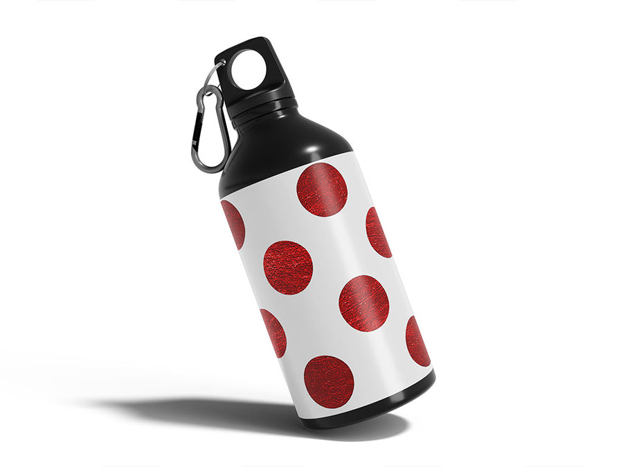 exit sign polka dot Water Bottle DIY Stickers