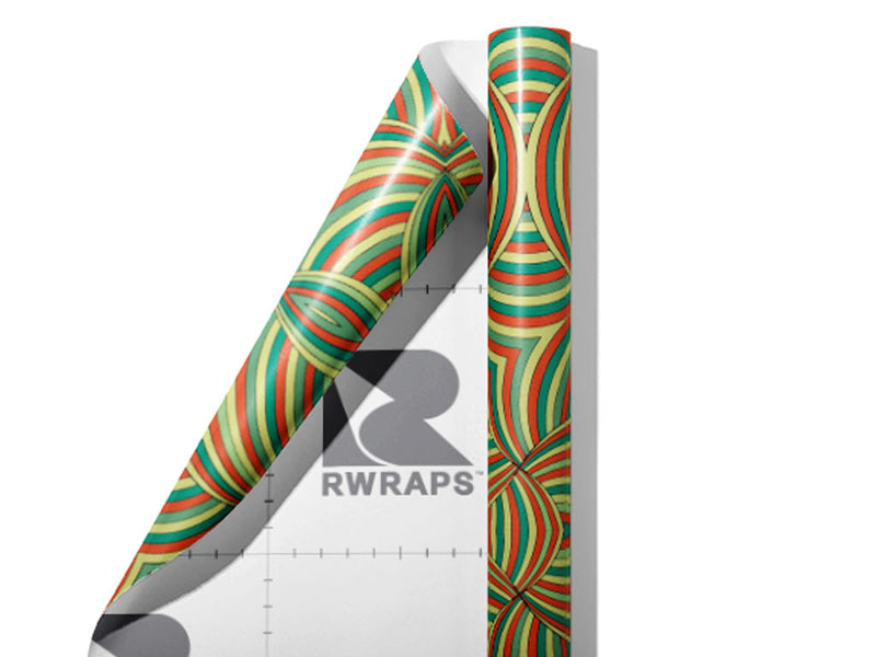 Expanded Selections Art Deco Wrap Film Sheets~Rwraps Series 914 Expanded Selections Art Deco Scrolled Sheet~3