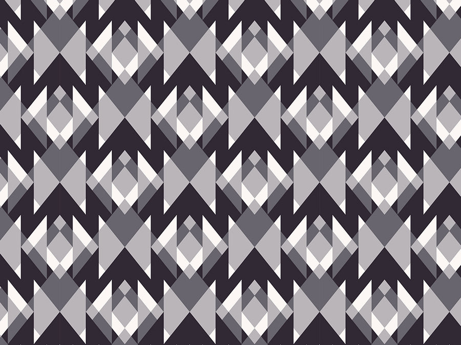 Expanding Outward Mosaic Vinyl Wrap Pattern~Rwraps Series 914 Digitally Printed Vinyl Wrap~0