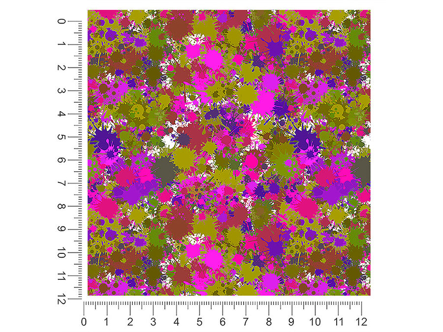 experiment gone wrong paint splatter 1ft x 1ft Craft Sheets