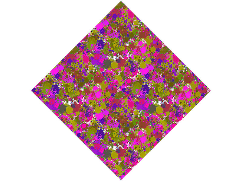 Experiment Gone Wrong Paint Splatter Vinyl Wrap Pattern