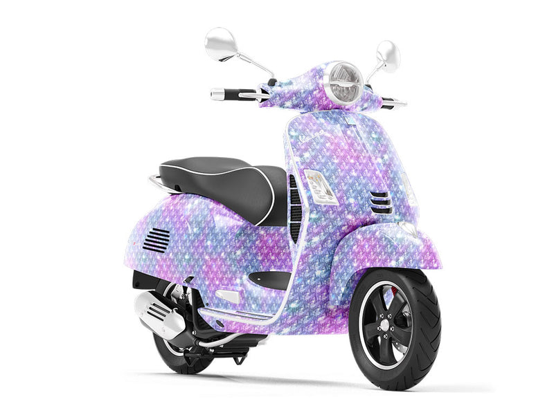 Exquisite Sparkles Gemstone Vespa Scooter Wrap Film