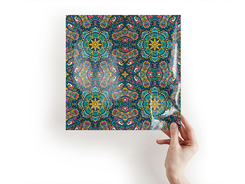 exuberant skies mandala Craft Sheets