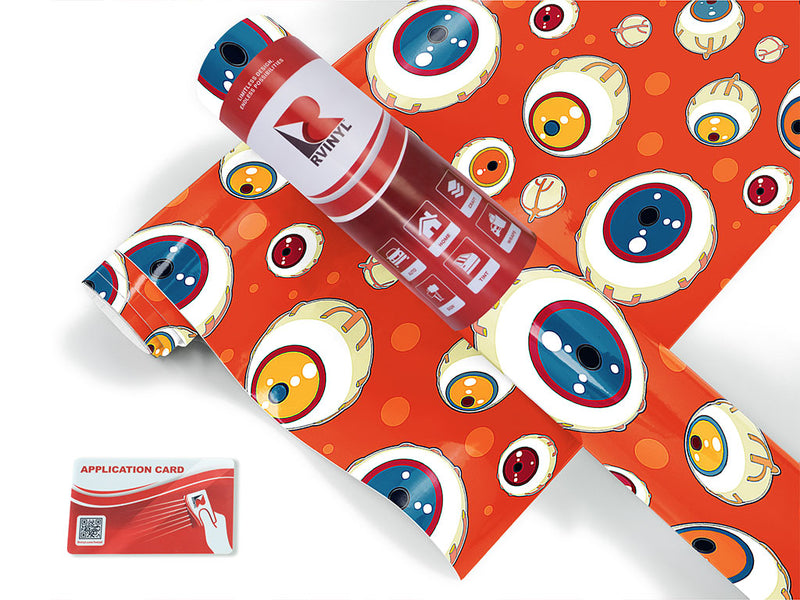 eye am watching halloween Craft Vinyl Roll